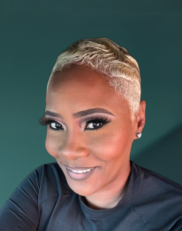 Elizabest Singleton VP green background png